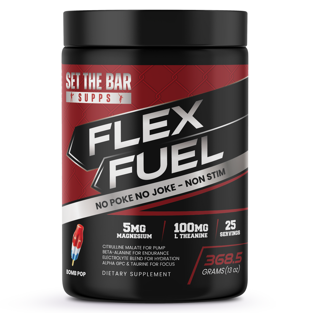 FLEX FUEL - No Poke No Joke - Non Stim Bomb Pop 25 Servings