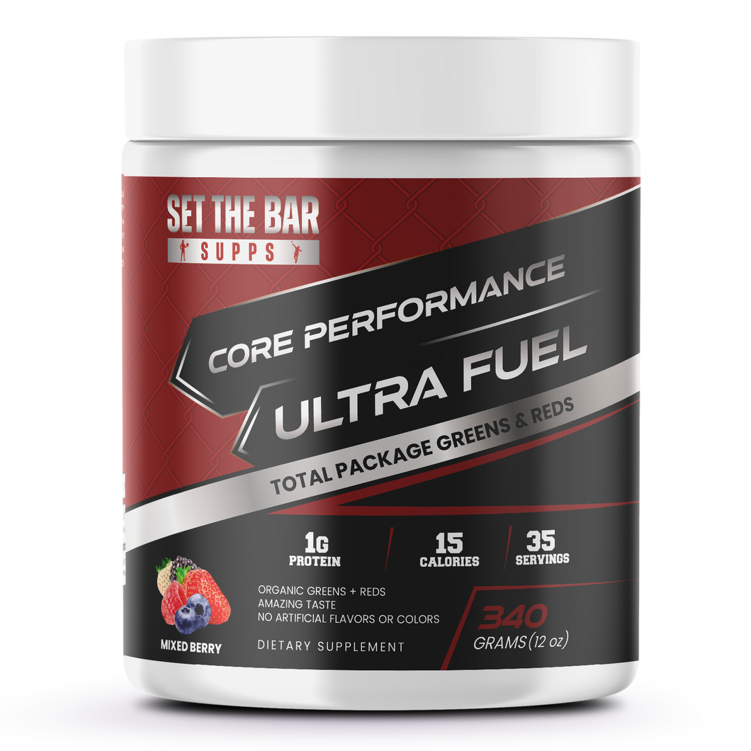 CORE PERFORMANCE FUEL - Ultra Fuel Total Package Greens & Reds Mixed Berry 35 Servings