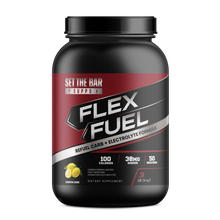 Load image into Gallery viewer, FLEX FUEL - Refuel Carb + Electrolyte Formula Lemon Lime 50 Servings
