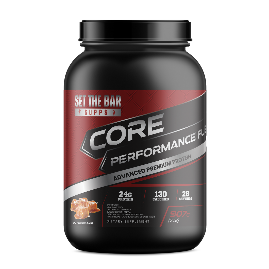 CORE PERFORMANCE FUEL - Advanced Premium Protein Salty Caramel Gainz 28 Servings