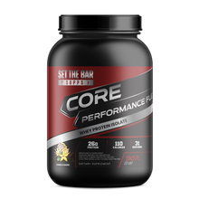 Load image into Gallery viewer, CORE PERFORMANCE FUEL - Whey Protein Isolate  Vanilla Gainz 30 Servings
