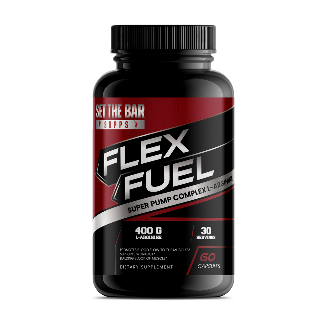FLEX FUEL - Super Pump Complex L-Arginine Capsules