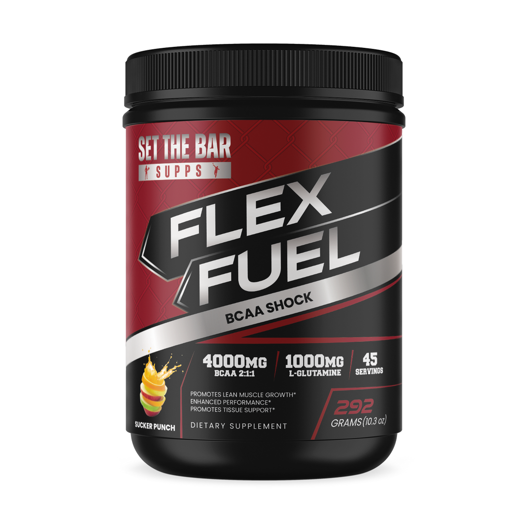 FLEX FUEL - BCAA SHOCK Sucker Punch 45 Servings