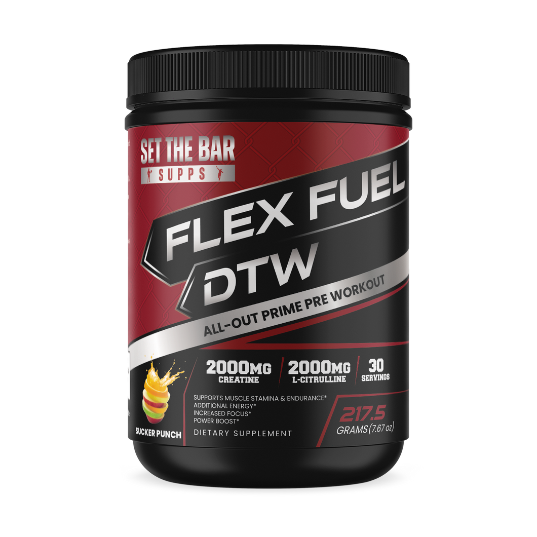 FLEX FUEL - DTW All Out Prime Pre-Workout Sucker Punch 30 Servings
