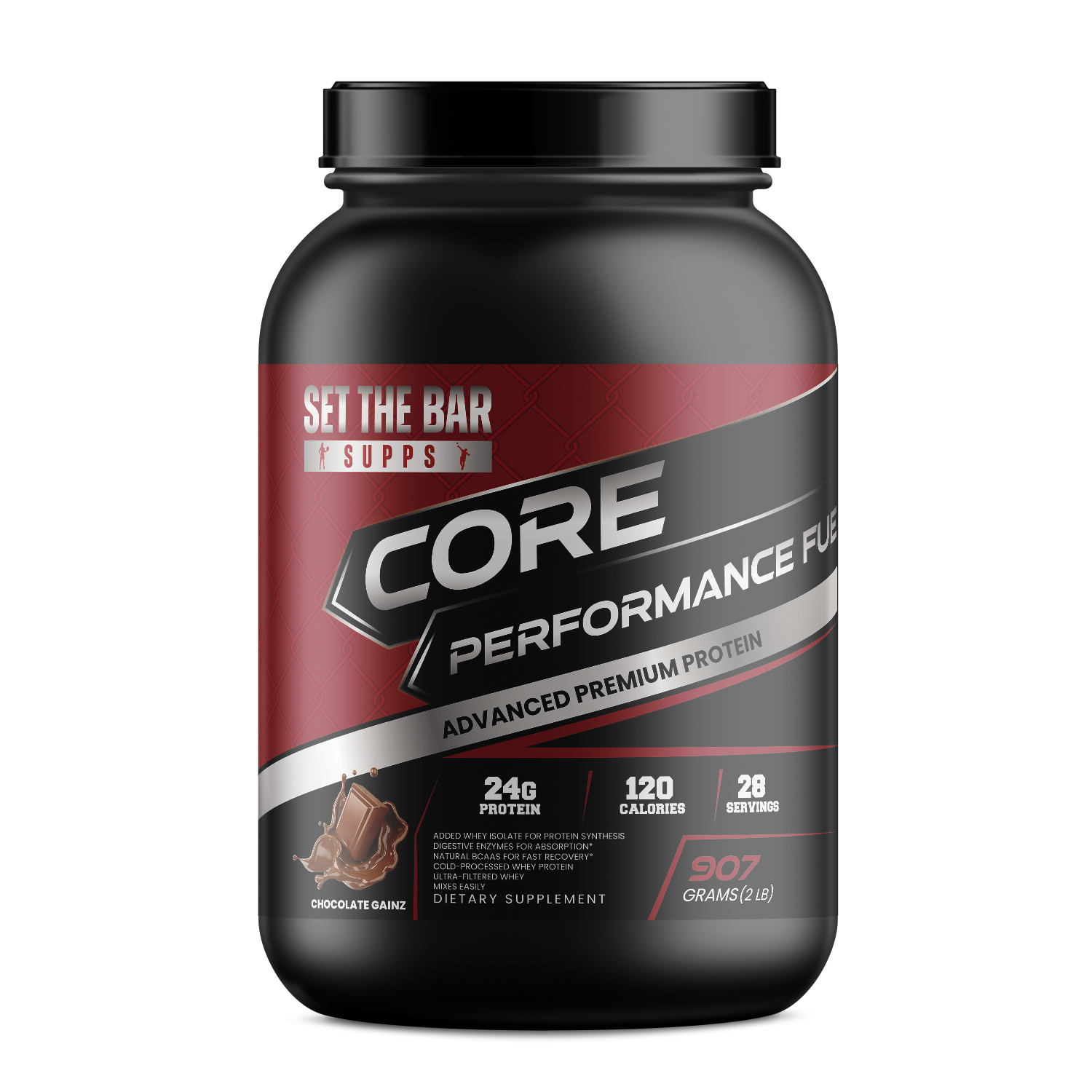 CORE PERFORMANCE FUEL - Advanced Premium Protein Blend Chocolate Gainz ...