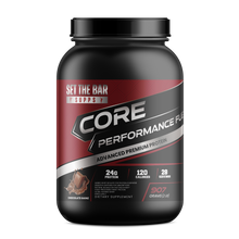 Load image into Gallery viewer, CORE PERFORMANCE FUEL - Advanced Premium Protein Blend Chocolate Gainz 28 Servings
