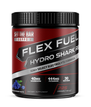 Load image into Gallery viewer, FLEX FUEL - Hydro Shark Recharge – Blue Raspberry Blitz - 30 servings
