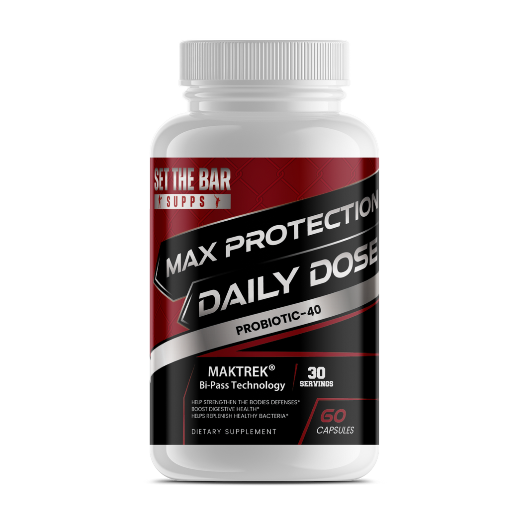 MAX PROTECTION - Daily Dose Probiotic - 40 Billion CFU