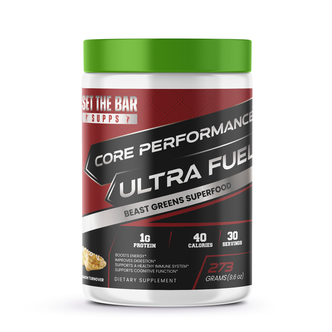 CORE PERFORMANCE FUEL - Beast Greens - Apple Cinnamon Turnover 30 Servings
