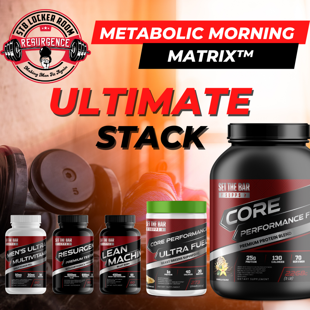 Ultimate Metabolic Morning Matrix™ Stack