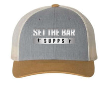 Load image into Gallery viewer, Heather Grey/ Birch/ Amber Gold - FRONT
