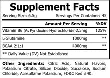 Load image into Gallery viewer, FLEX FUEL - BCAA SHOCK Sucker Punch 45 Servings
